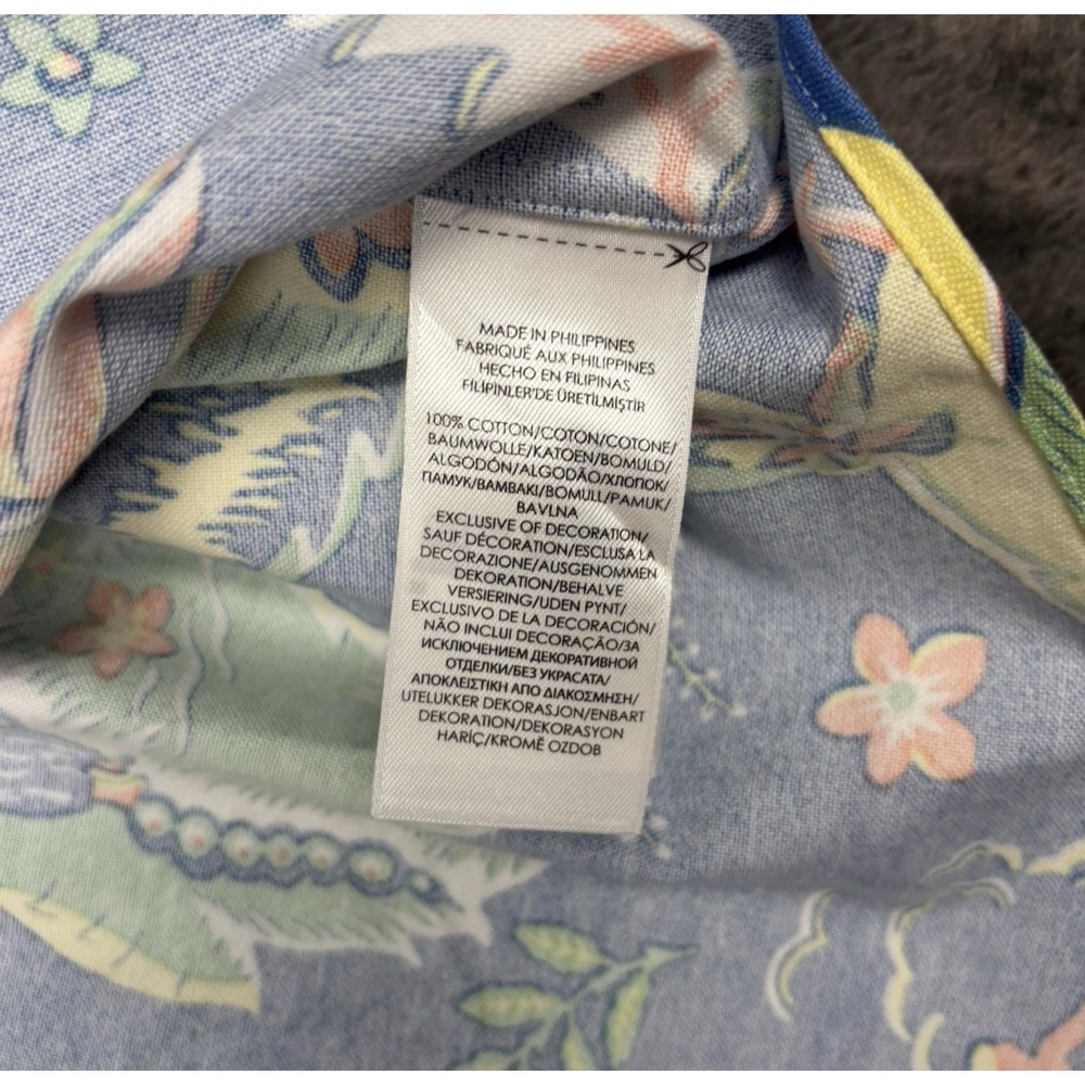 Ralph Lauren Hawaiian Button Down Shirt Men's 2XLT Blue Tropical Surfer Vacation - Picture 7 of 8